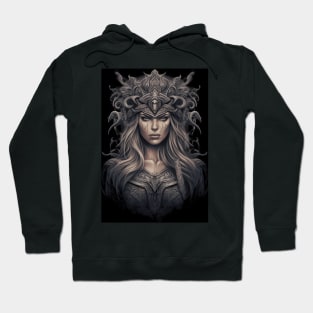 Viking Shield Maiden 03 Hoodie